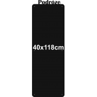 Tablica magnetyczna na magnesy Podróże #13 - 40x118cm